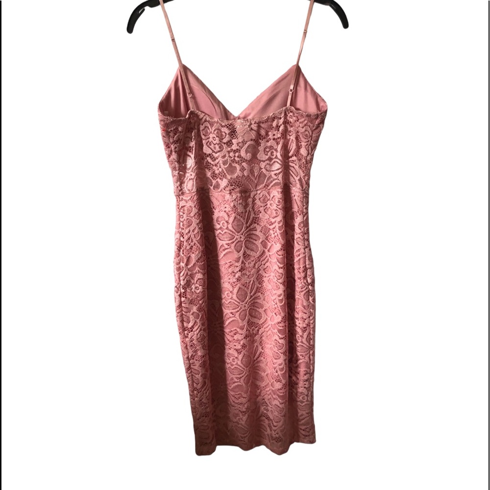 Leyva’s Women’s Dress MIDI Small Pink - Picture 2 of 7